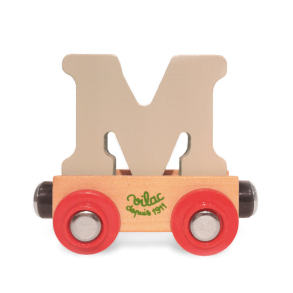 Vilac - Togvogn med bogstav M