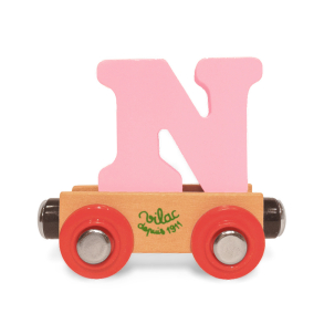 Vilac - Togvogn med bogstav N
