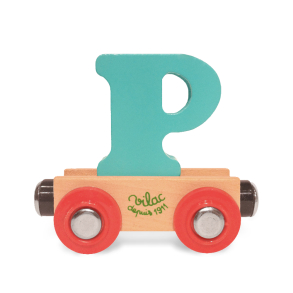 Vilac - Togvogn med bogstav P