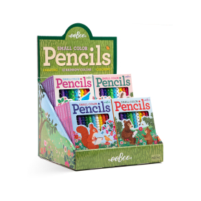 eeBoo - 12 farveblyanter små - Victoria's Garden - 24 assorterede