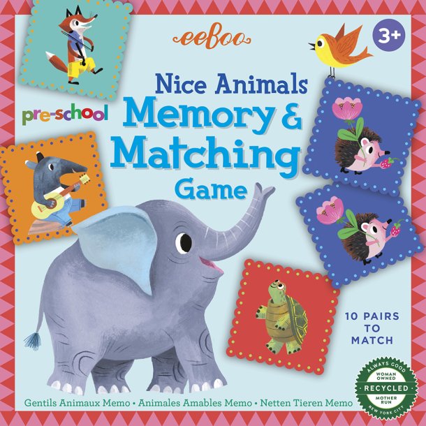 Game - Memory and Matching - Nice Animals