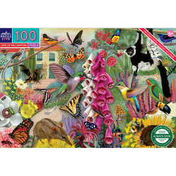 eeBoo - Puslespil 100 brk - De kære bestøvere