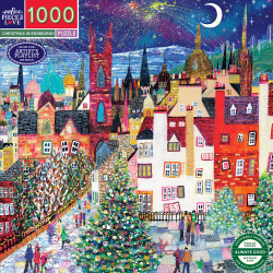 eeBoo - Puslespil 1000 brk - Christmas in Edinburgh