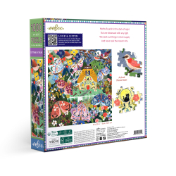 eeBoo - Puslespil 1000 brk - Cottage at Dusk