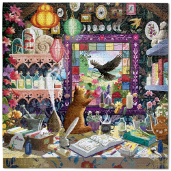 eeBoo - Puslespil 1000 brk - Sorcerer's Workshop