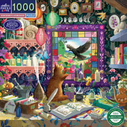 eeBoo - Puslespil 1000 brk - Sorcerer's Workshop