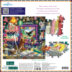 eeBoo - Puslespil 1000 brk - Sorcerer's Workshop