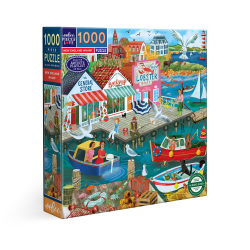 eeBoo - Puslespil 1000 brk - New England Wharf