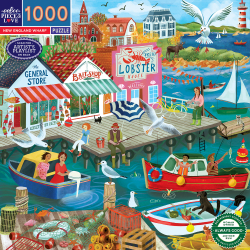eeBoo - Puslespil 1000 brk - New England Wharf