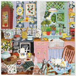 eeBoo - Puslespil 1000 brk - Strawberry Kitchen