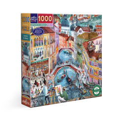 eeBoo - Puslespil 1000 brk - Artists in Venice