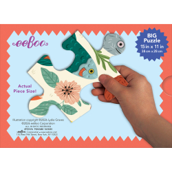 eeBoo - Puslespil 20 brk - Små kæledyr