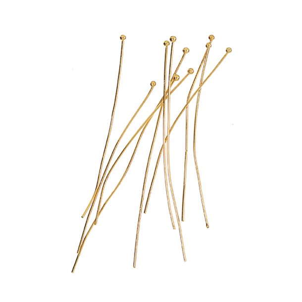 me&amp;my BOX - Perlestave 10 stk  - Guldbelagt 18K