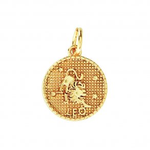 me&my BOX - Vedhæng - Stjernetegn - Løven - Guldbelagt 18K