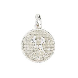 me&amp;my BOX - Vedh&#230;ng DYI s&#230;t - Stjernetegn - Tvillingen - S&#248;lvbelagt 925