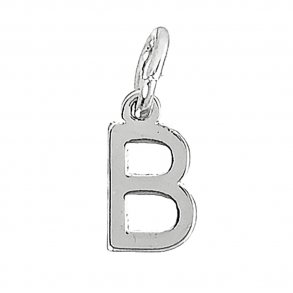 me&my BOX - Vedhæng - Bogstav - B - Sølvbelagt 925