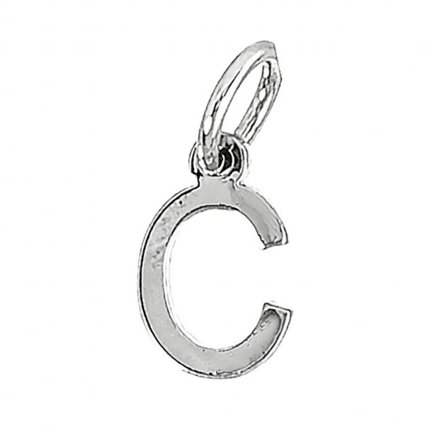 me&amp;my BOX - Vedh&#230;ng - Bogstav - C - S&#248;lvbelagt 925K