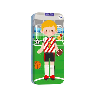 mierEdu - Magnetisk rejsesæt - Sportsstjerner