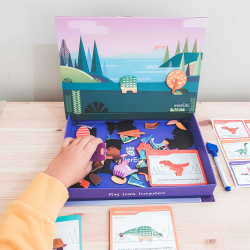 mierEdu - Magnetisk leges&#230;t - Dinosaurer