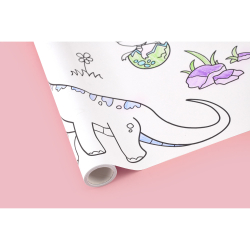 mierEdu - Kæmpebanner til farvelægning - Dinosaurer