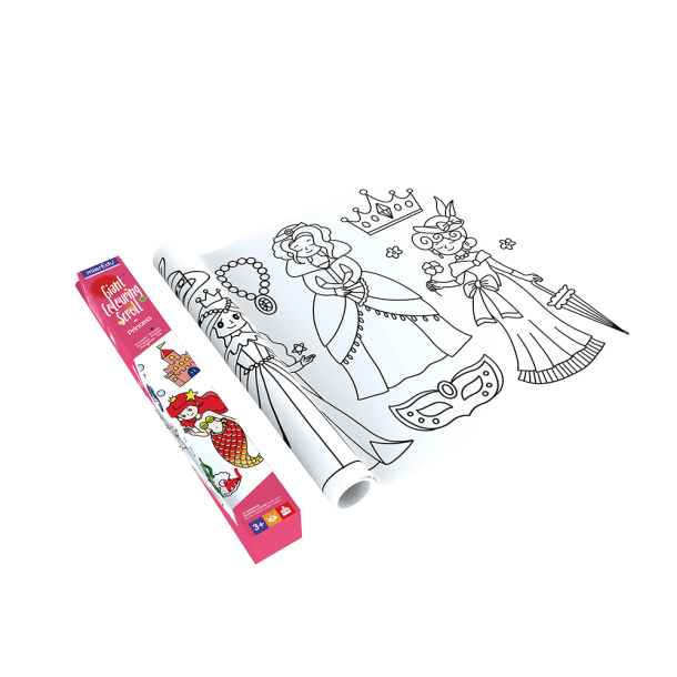 Giant Colouring Scroll - Princess