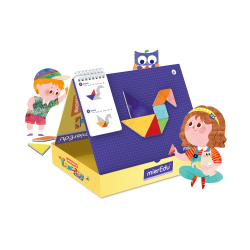 mierEdu - Spil - Magnetisk Tangram - Duel sæt