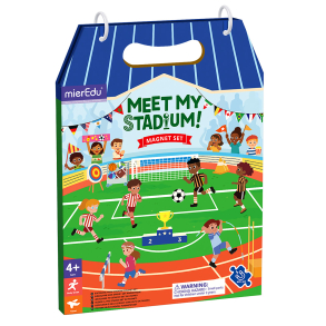 mierEdu - Magnetisk legesæt - Mit stadion