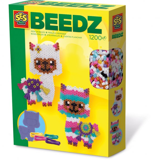 Iron on beads Alpaca