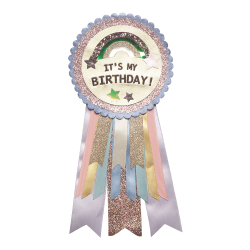 Mimi &amp; Lula - Badge - Birthday Unicorn