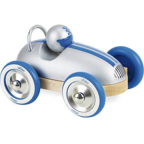 Vilac - Vintage Racerbil - S&#248;lvfarvet