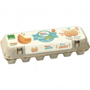 Vilac - Huskespil med 12 æg og 6 lyde