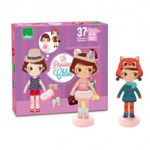 Vilac - Påklædningsdukke - Magnetisk