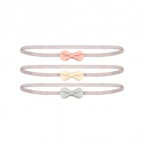 Mimi & Lula - 3 hårbånd m. sløjfe - Mix