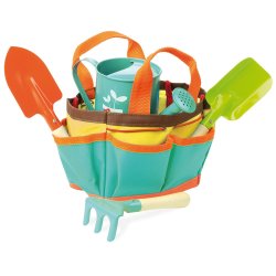 Vilac - Taske med vandkande og haveredskaber