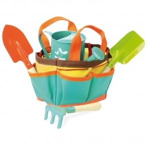 Vilac - Taske med vandkande og haveredskaber