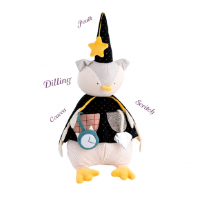 Moulin Roty - Aktivitetstøjdyr - Ugle