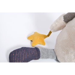 Moulin Roty - Aktivitetst&#248;jdyr - Den gr&#229; kat Fernand - 48 cm