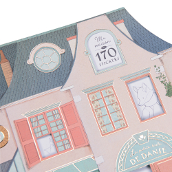 Moulin Roty - Malebog med 170 klisterm&#230;rker - Den lille danseskole