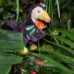 Moulin Roty - T&#248;jdyr m. musikoptr&#230;k - Tukanen Pakou