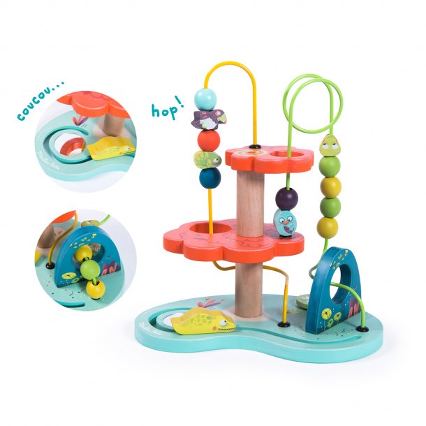 Bead maze