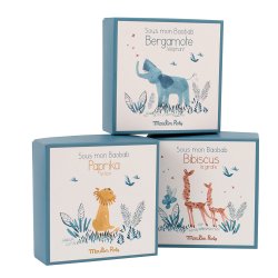 Moulin Roty - Nusseklud m. sutteholder - Elefant