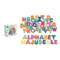 Vilac - Magneter - Store bogstaver (ikke æ, ø og å - 56 st