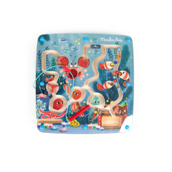 Moulin Roty - Magnetisk kuglelabyrint - Les aventures de Paulie