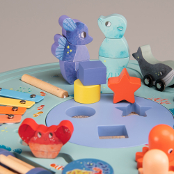 Moulin Roty - Aktivitetsbord - Les aventures de Paulie