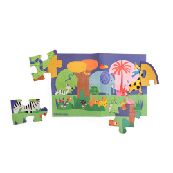 Djeco Giant Floor Puzzle 36 Piece: Animal Parade