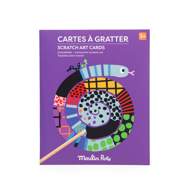 Scratch Art Cards - Les Toupitis