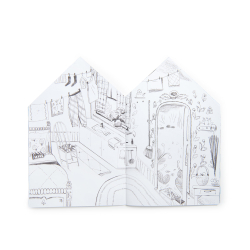 Moulin Roty - Malebog med 150 klisterm&#230;rker - Les Minouchkas