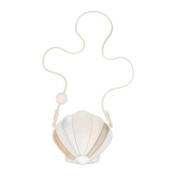 Mimi &amp; Lula - Skuldertaske - Muslingeskal - Shimmer