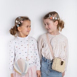 Mimi &amp; Lula - Skuldertaske - Muslingeskal - Shimmer