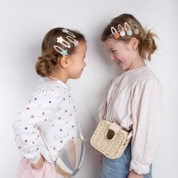 Mimi &amp; Lula - Skuldertaske - Muslingeskal - Shimmer